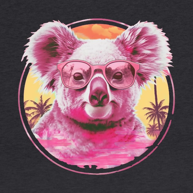chillin Pink Koala by DavidLoblaw